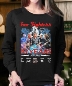 Foo Fighters Rip Taylor Hawkins 29 Years 1994 2023 Thank You For The Memories Signatures Shirt 4