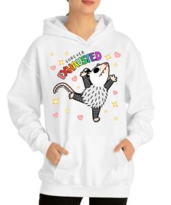 Forever Exhausted Possum Mood T-shirt 2 Forever Exhausted Possum Mood T shirt 3