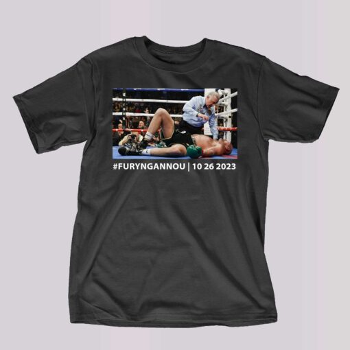 Francis Ngannou Trolled Tyson Fury T-shirt