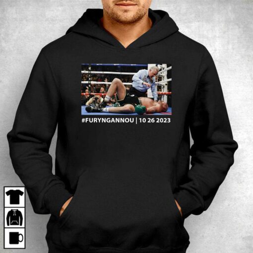 Francis Ngannou Wear Tyson Fury Ngannou 10 26 2023 T-shirt