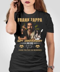 Frank Zappa 82nd Anniversary 1941 – 2023 Thank You For The Memories T-shirt Frank Zappa 82nd Anniversary 1941 – 2023 Thank You For The Memories T-shirt