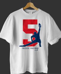 Freddie Freeman 5 Los Angeles T-shirt Freddie Freeman 5 Los Angeles T-shirt