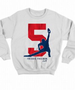 Freddie Freeman 5 Los Angeles T shirt 4