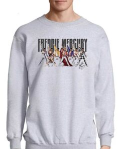 Freddie Mercury Dancing Signature Unisex T shirt 4