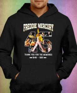 Freddie Mercury Thank You For The Memories 1946 – 1991 T-shirt 2 Freddie Mercury Thank You For The Memories 1946 1991 T shirt 3