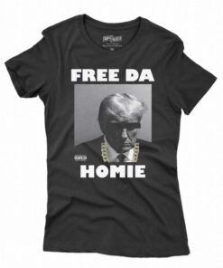 Free Da Homie Trump Mugshot Shirt Free Da Homie Trump Mugshot Shirt