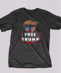 Free donald trump republican support pro trump american flag t-shirt Free donald trump republican support pro trump american flag t-shirt