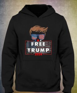 Free donald trump republican support pro trump american flag t shirt 3