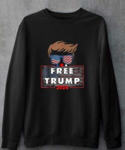 Free donald trump republican support pro trump american flag t shirt 4