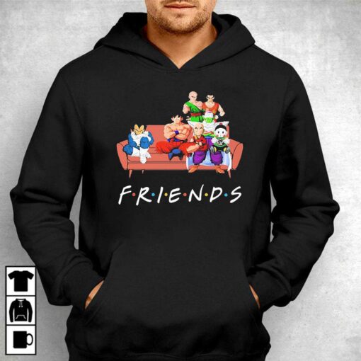 Friends Son Goku And Dragon Ball Characters Tc Show Shirt