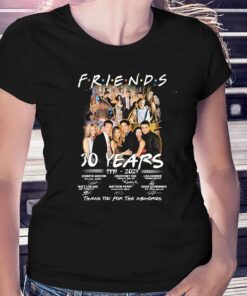 Friends Tv Series 30 Years 1994-2024 Thank You For The Memories Signatures Shirt Friends Tv Series 30 Years 1994-2024 Thank You For The Memories Signatures Shirt