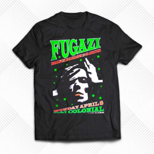 Fugazi Digital Archive Captures Punk Bands Live Music T-shirt