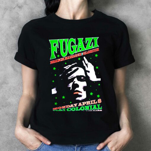 Fugazi Digital Archive Captures Punk Bands Live Music T-shirt