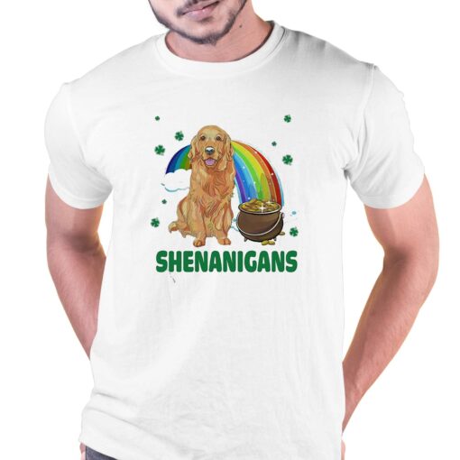 Funny St Patricks Day Full Of Shenanigans Shirt