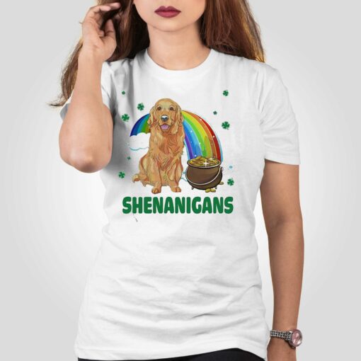 Funny St Patricks Day Full Of Shenanigans Shirt