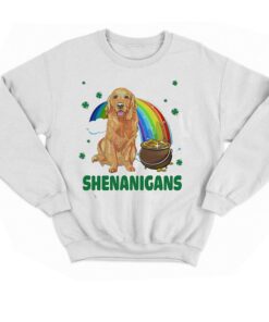 Funny St Patricks Day Full Of Shenanigans Shirt 4