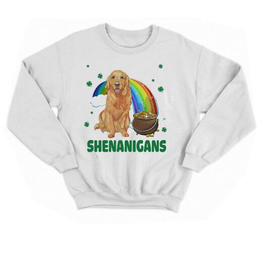 Funny St Patricks Day Full Of Shenanigans Shirt