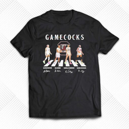 Gamecocks Aliyah Boston Zia Cooke Kamilla Cardoso Raven Johnson Signature Shirt