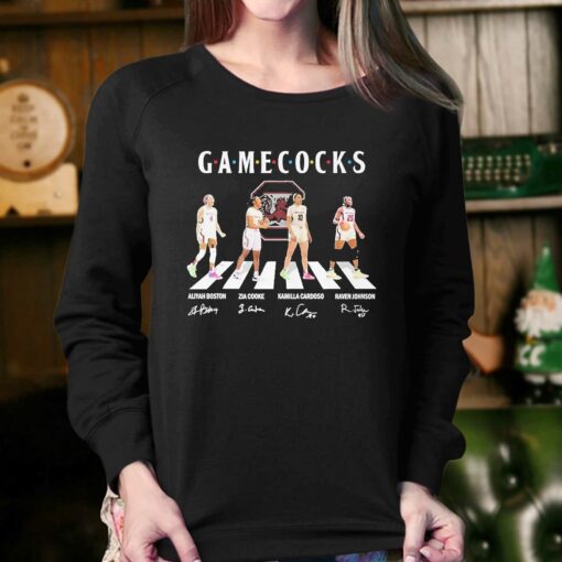 Gamecocks Aliyah Boston Zia Cooke Kamilla Cardoso Raven Johnson Signature Shirt