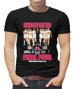 Gamecocks Undefeated Team 2023 Womens Basketball Final Four American Shirt Gamecocks Undefeated Team 2023 Womens Basketball Final Four American Shirt