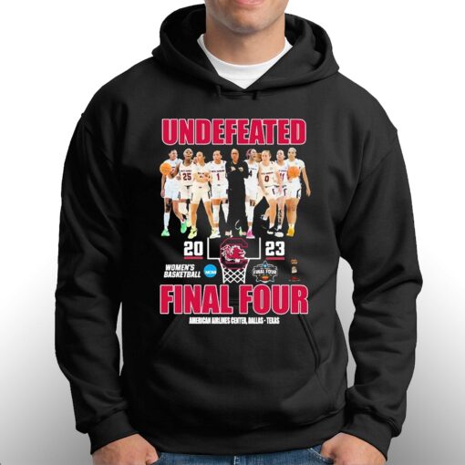 Gamecocks Undefeated Team 2023 Womens Basketball Final Four American Shirt