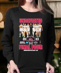 Gamecocks Undefeated Team 2023 Womens Basketball Final Four American Shirt 3 Gamecocks Undefeated Team 2023 Womens Basketball Final Four American Shirt 4