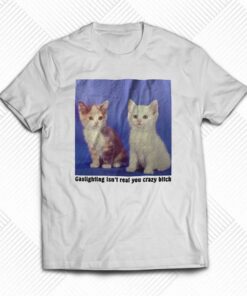 Gaslighting Isn’t Real You Crazy Bitch T-shirt Gaslighting Isn’t Real You Crazy Bitch T-shirt