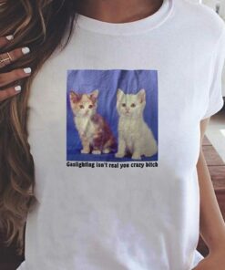 Gaslighting Isn’t Real You Crazy Bitch T-shirt Gaslighting Isn’t Real You Crazy Bitch T-shirt