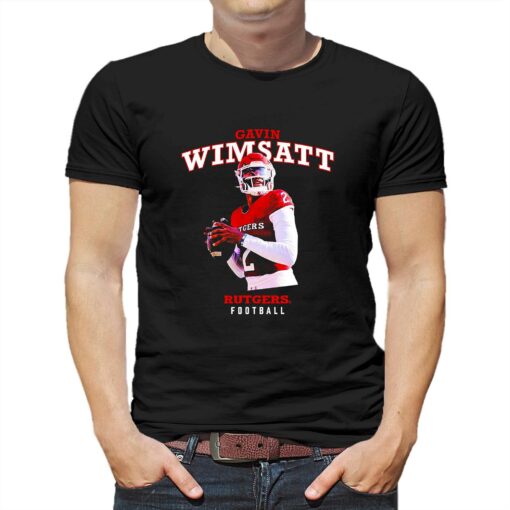 Gavin Wimsatt Rutgers Scarlet Knights Football Shirt