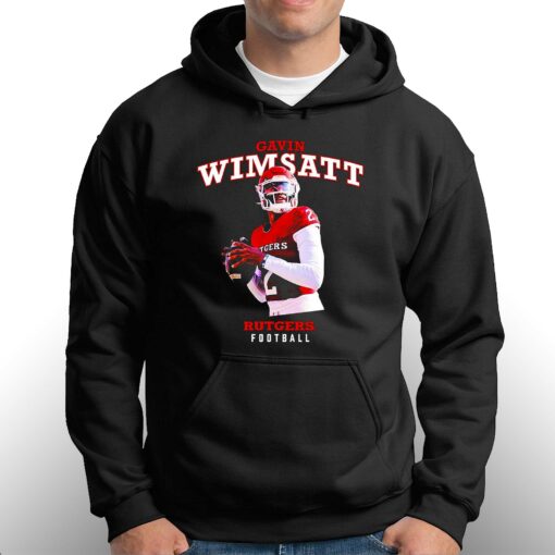 Gavin Wimsatt Rutgers Scarlet Knights Football Shirt