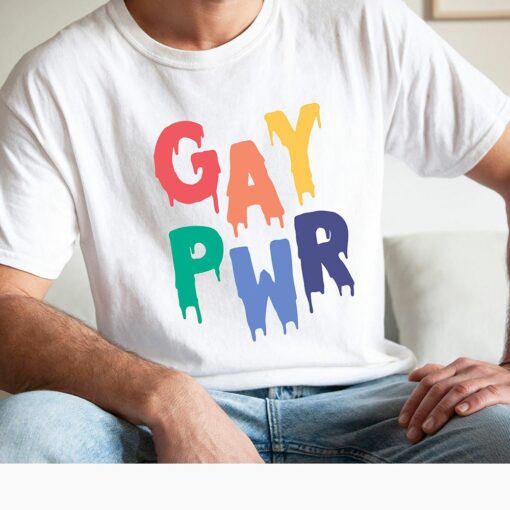 Gay Power Shirt Lgbtq Sweatshirt Men’s Pride Shirt Gay