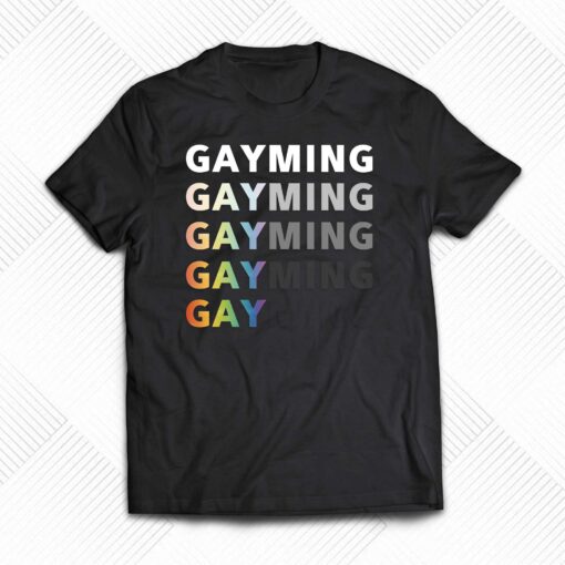 Gayming Gay T-shirt