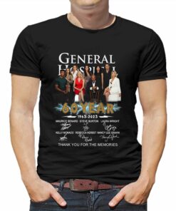 General Hospital 60 Year 1963-2023 Thank You For The Memories T-shirt General Hospital 60 Year 1963-2023 Thank You For The Memories T-shirt