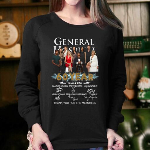 General Hospital 60 Year 1963-2023 Thank You For The Memories T-shirt