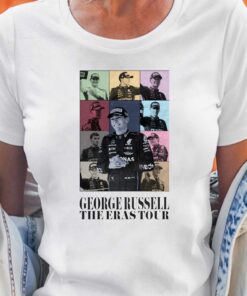 George Russell The Eras Tour T-shirt 1 George Russell The Eras Tour T shirt 2