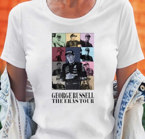 George Russell The Eras Tour T-shirt