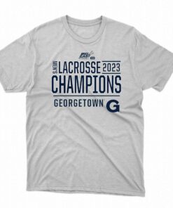 Georgetown Hoyas 2023 Big East Mens Lacrosse Champions T shirt 1 1