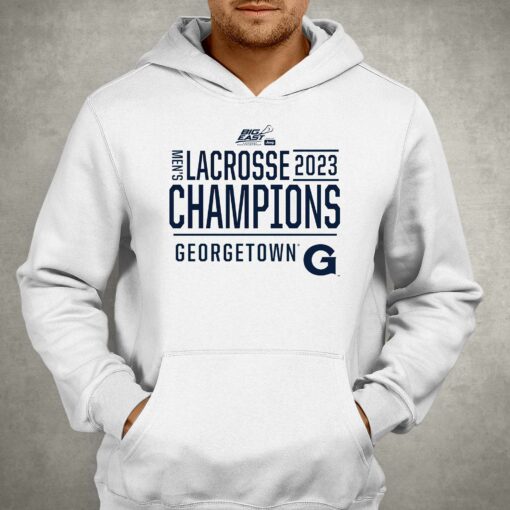 Georgetown Hoyas 2023 Big East Mens Lacrosse Champions T-shirt