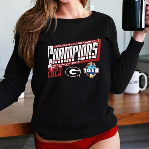 Georgia Bulldogs 2023 Sec Tennis Womens Tournament Champions Shirt