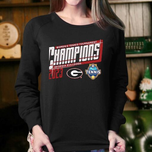 Georgia Bulldogs 2023 Sec Tennis Womens Tournament Champions Shirt