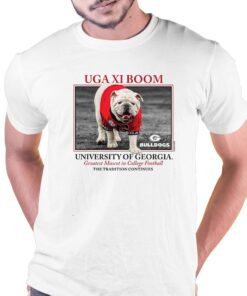 Georgia Bulldogs Uga Xi Boom T shirt 1