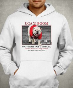 Georgia Bulldogs Uga Xi Boom T-shirt 2 Georgia Bulldogs Uga Xi Boom T shirt 3
