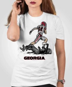 Georgia Football Ladd Mcconkey Superstar Pose Shirt