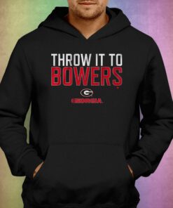 Georgia Football Throw It To Brock Bowers Shirt 2 Georgia Football Throw It To Brock Bowers Shirt 3