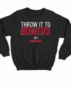 Georgia Football Throw It To Brock Bowers Shirt 3 Georgia Football Throw It To Brock Bowers Shirt 4