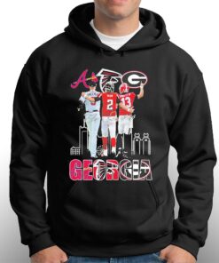 Georgia Freddie Freeman Matt Ryan And Stetson Bennett Iv Signatures 2023 Shirt 2 Georgia Freddie Freeman Matt Ryan And Stetson Bennett Iv Signatures 2023 Shirt 3