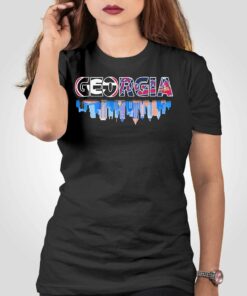 Georgia Skyline Sports Teams Retro Shirt Georgia Skyline Sports Teams Retro Shirt