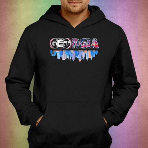 Georgia Skyline Sports Teams Retro Shirt