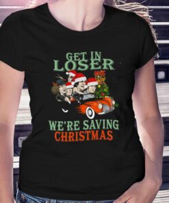 Get In Loser Were Saving Christmas Acdc T-shirt Get In Loser Were Saving Christmas Acdc T-shirt
