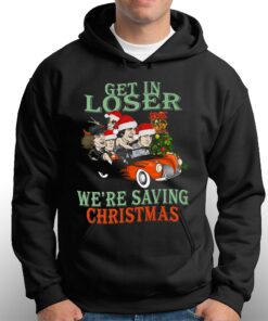Get In Loser Were Saving Christmas Acdc T-shirt 2 Get In Loser Were Saving Christmas Acdc T shirt 3